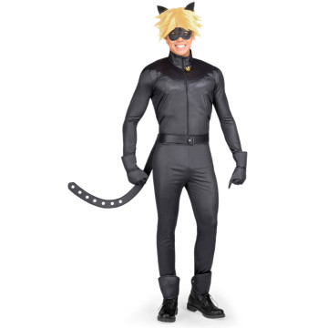 Coffret adulte de miraculous chat noir déguisement