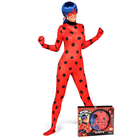 Coffret déguisement adulte de miraculous lady bug