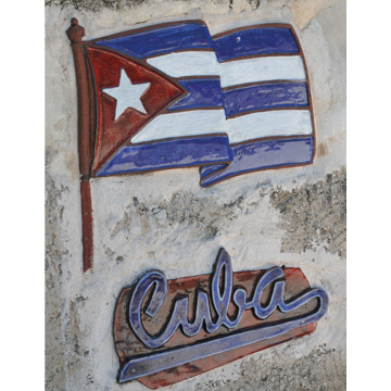 Décoration murale 30 x 41,5 cm de Cuba