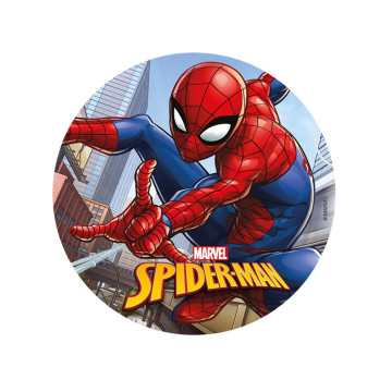 Disque de 20 cm spiderman en azyme