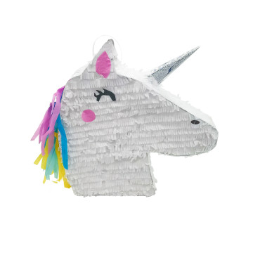 Kit vaisselle jetable thème Licorne - Kit anniversaire pour 8 filles