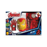 Coffret classique avec gants pour garçon de Iron man