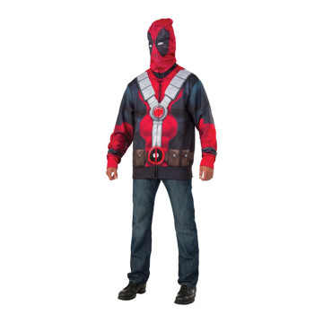 Deadpool veste avec cagoule pour adulte