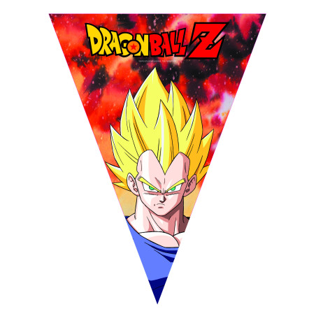 Guirlande DBZ de 360 cm à fanions