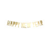 Guirlande en carton Happy New Year dorée