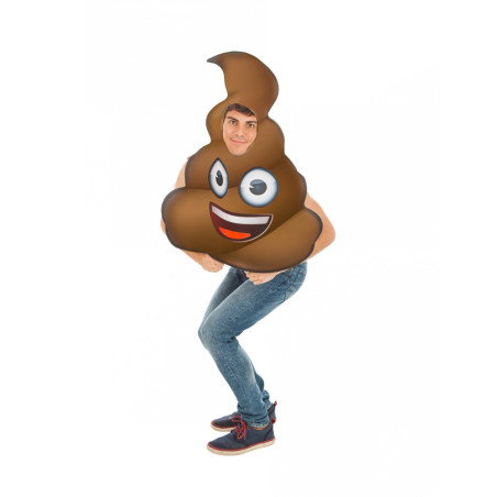 Déguisement Emoji crotte