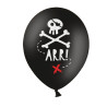 Lot de 6 ballons pirates