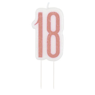 lot decoration anniversaire 18 ans + bougie + banderole guirlande