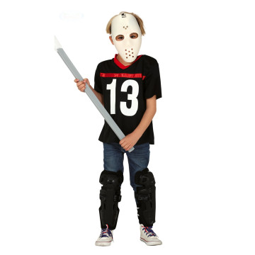 Déguisement garçon assassin avec masque de hockey