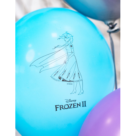 Ballon pastel bleu - 28 cm