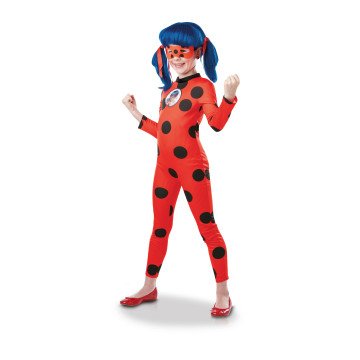 Déguisement et masque lady bug fille miraculous