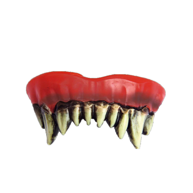5 PCS Halloween Prank Drôle Divers Modélisation Entier effrayante Dents En Dentier  Faux Bretelles pour Party Club, Livraison de Style Aléatoire