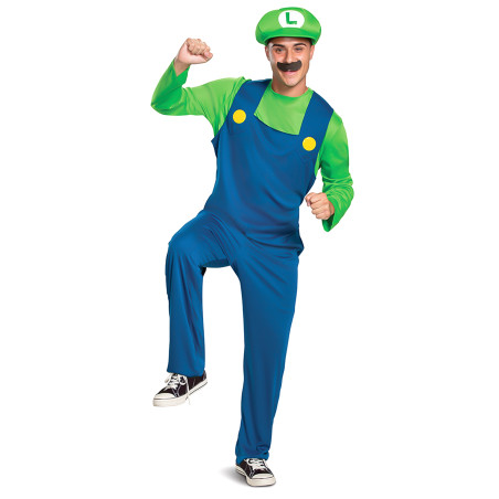 Déguisement Luigi adulte classique