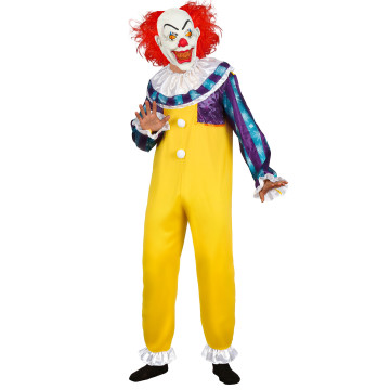 Déguisement Clown de l'horreur adulte Halloween