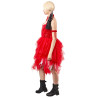 Robe Harley Quinn rouge pour femme