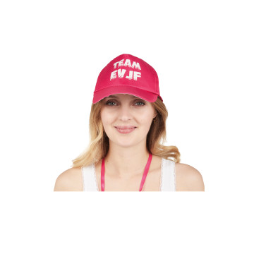 Casquette rose de EVJF team