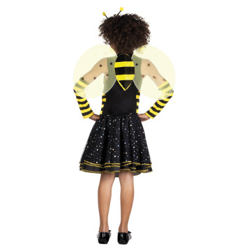 Déguisement Abeille  fille jaune