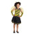Déguisement Abeille  fille jaune