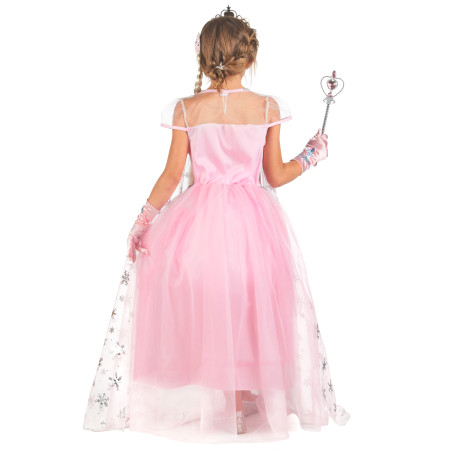 Déguisement et accessoires de princesse rose fille