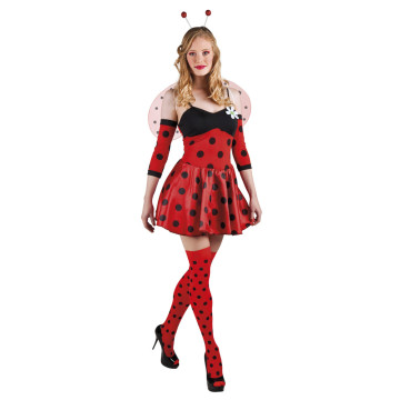 Déguisement Coccinelle femme rouge
