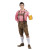 Déguisement Bavarois Werner homme Déguisement Bavarois Werner homme
