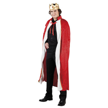 Déguisement Roi pour homme rouge