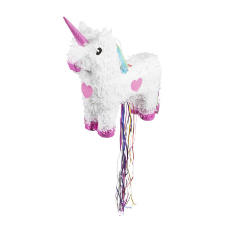 Pinata de 47 x 39 cm licorne