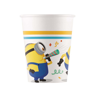 Lot de 8 gobelets Minions