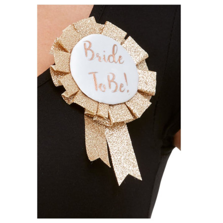 Bride to be doré badge