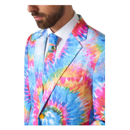 Adulte Opposuits costume Mr. Tye-Dye