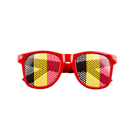 Paire de lunettes supporter Belgique pour adulte