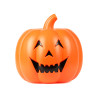 Citrouille lumineuse Halloween en plastique grandeur de nature 32 cm