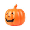 Citrouille lumineuse Halloween en plastique grandeur de nature 32 cm