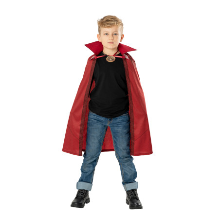 Kit cape et médaillon du célèbre Docteur Strange pour enfant