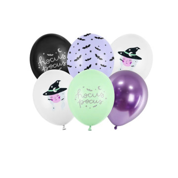 Hopus copus 6 ballons en latex