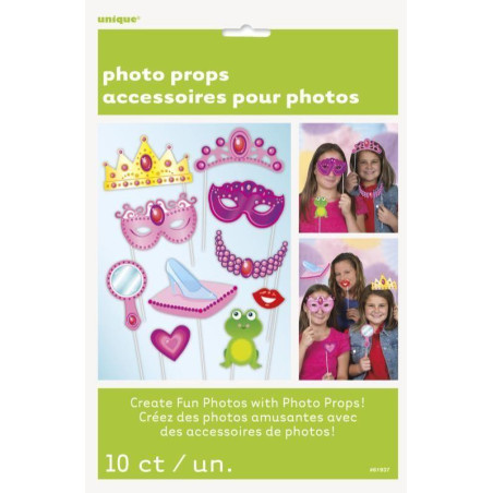 10 accessoires photobooth princesse