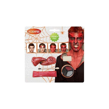 Kit maquillage de Diable  halloween