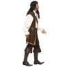 Déguisement Pirate Jack homme marron