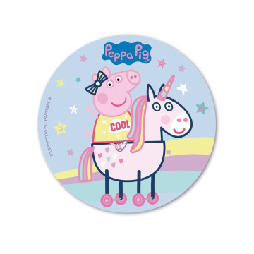 toile pour anniversaire thème peppa pig