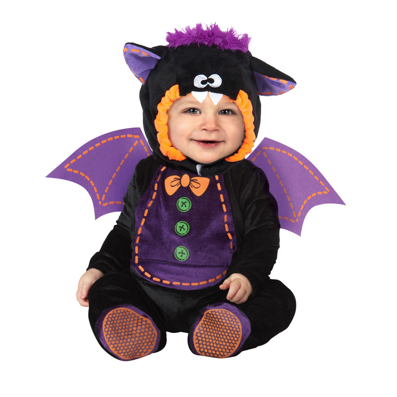 Costume Bébé Chauve-souris Pour Halloween | Grenouillère Avec Cape Et Ailes | Pour Nouveau-né Et Nourrisson | Ouverture à L'entrejambe Pratique - 10