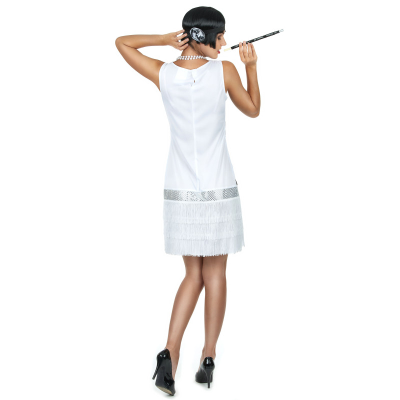 Déguisement charleston blanche femme