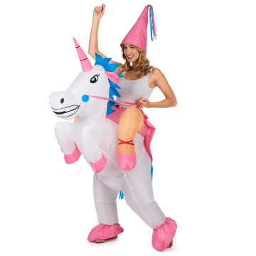 Déguisement adulte Licorne gonflable