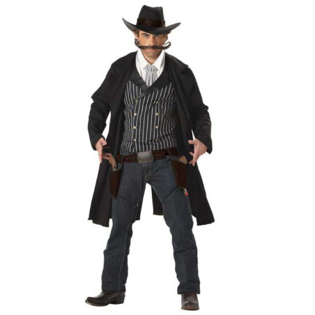 Déguisement cow-boy homme Santa Maria noir Déguisement cow-boy homme Santa Maria noir