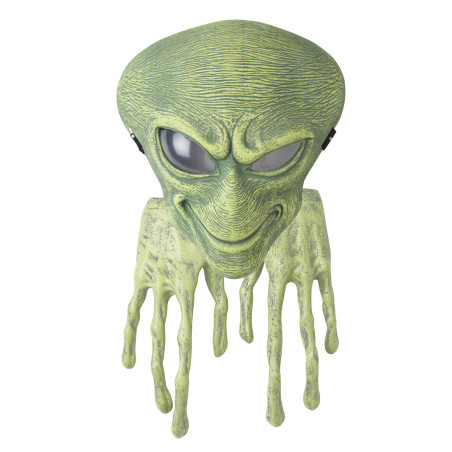 Masque et gants adulte d'un alien
