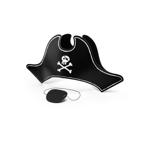 Chapeau et bandeau de pirate