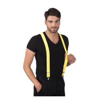 Bretelles jaunes fluo
