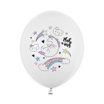 6 ballons licorne