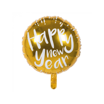 Ballon aluminium "Happy New Year"