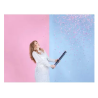 Canon à confettis gender reveal Ready to pop, rose, 60 cm