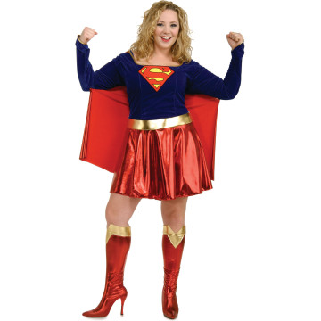 Déguisement Supergirl sexy adulte taille XL